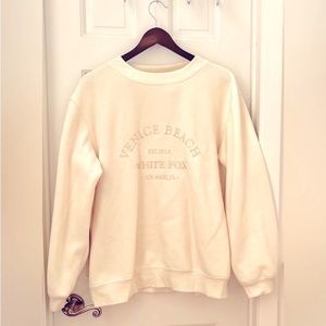 White Fox Sweatshirt